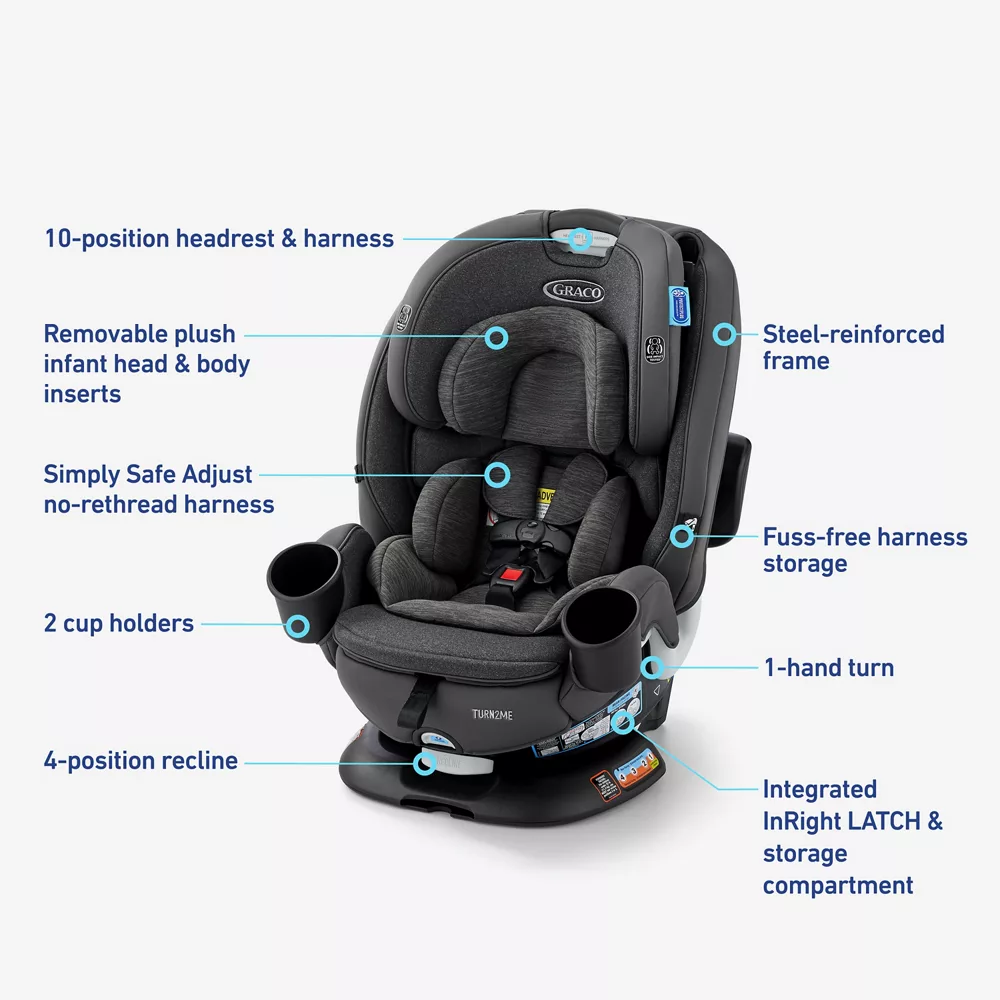 Turn2Me? 3-in-1 Rotating Car Seat - Image 16