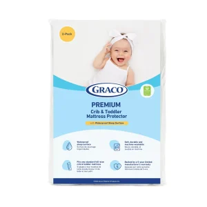 Premium Waterproof Crib And Toddler Mattress Protector
